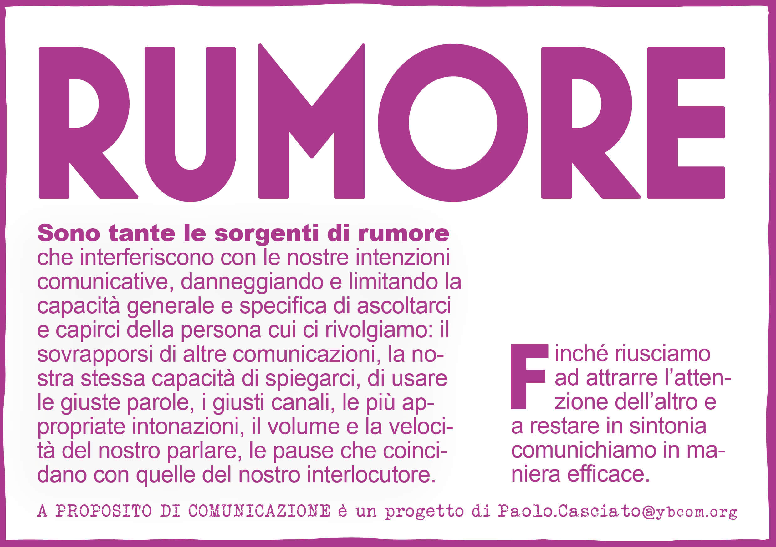 A proposito di comunicazione apropositodicomunicazioone #apropositodicomunicazioone